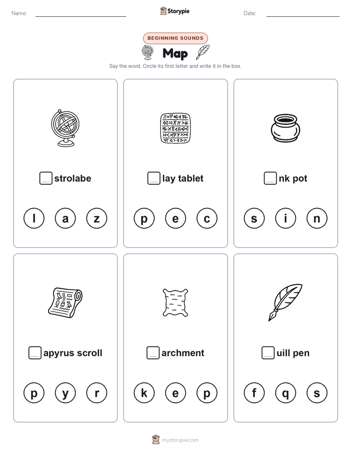 Beginning Sounds