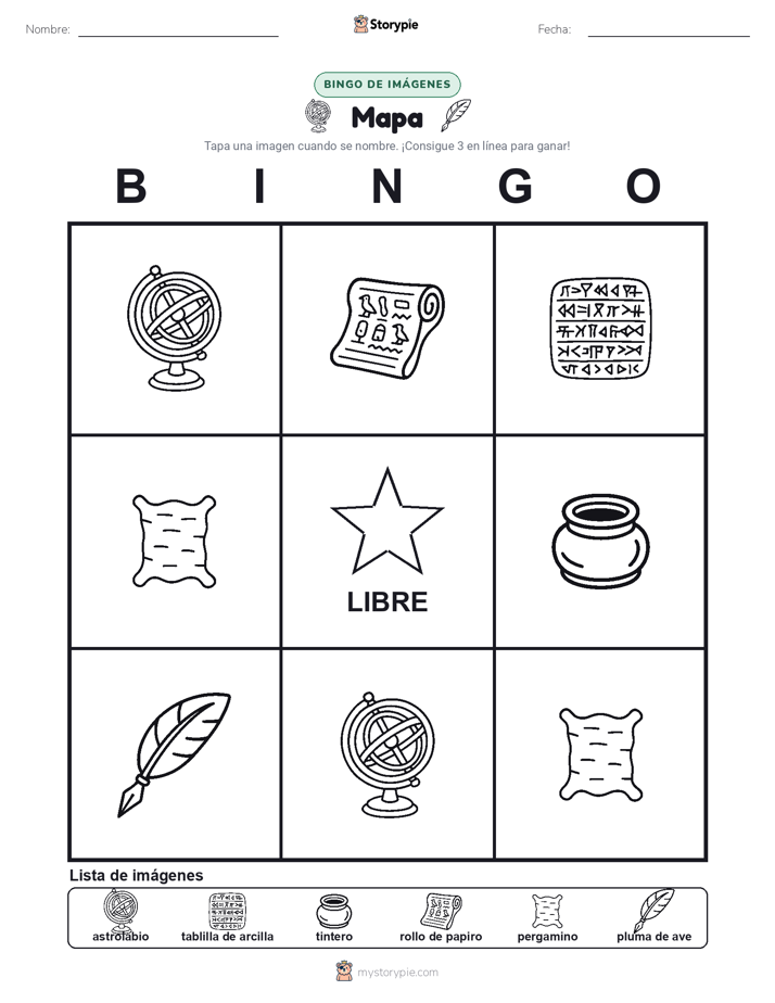 Bingo de Imágenes