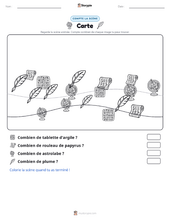 Scène de Comptage