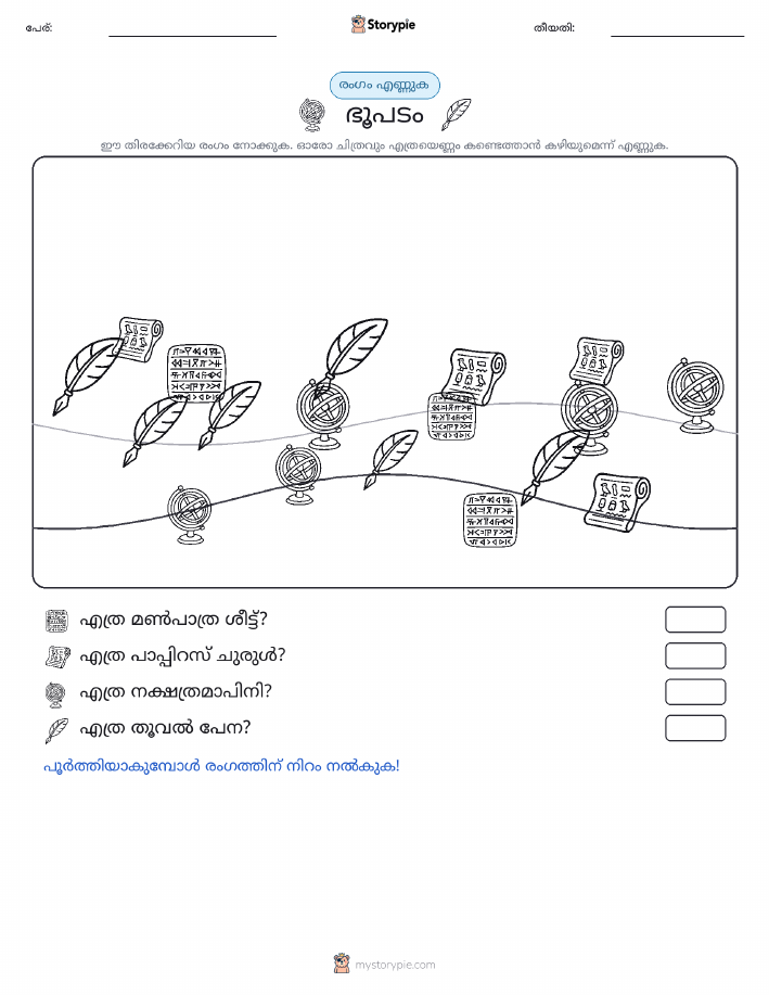 എണ്ണുന്ന ദൃശ്യങ്ങൾ
