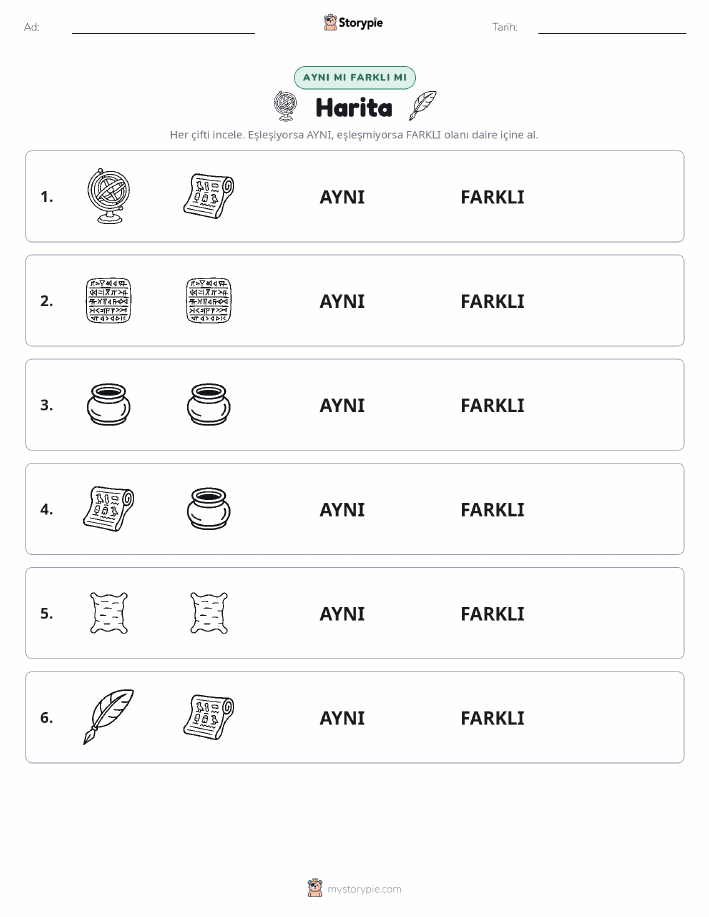 Aynı mı Farklı mı
