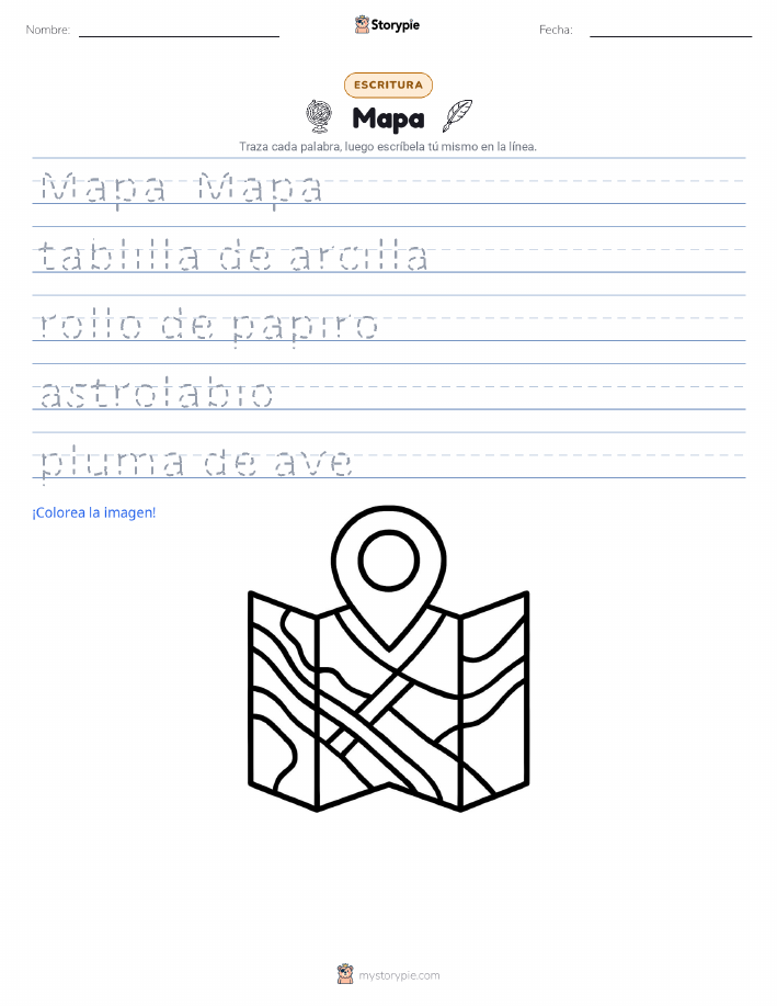 Práctica de Escritura