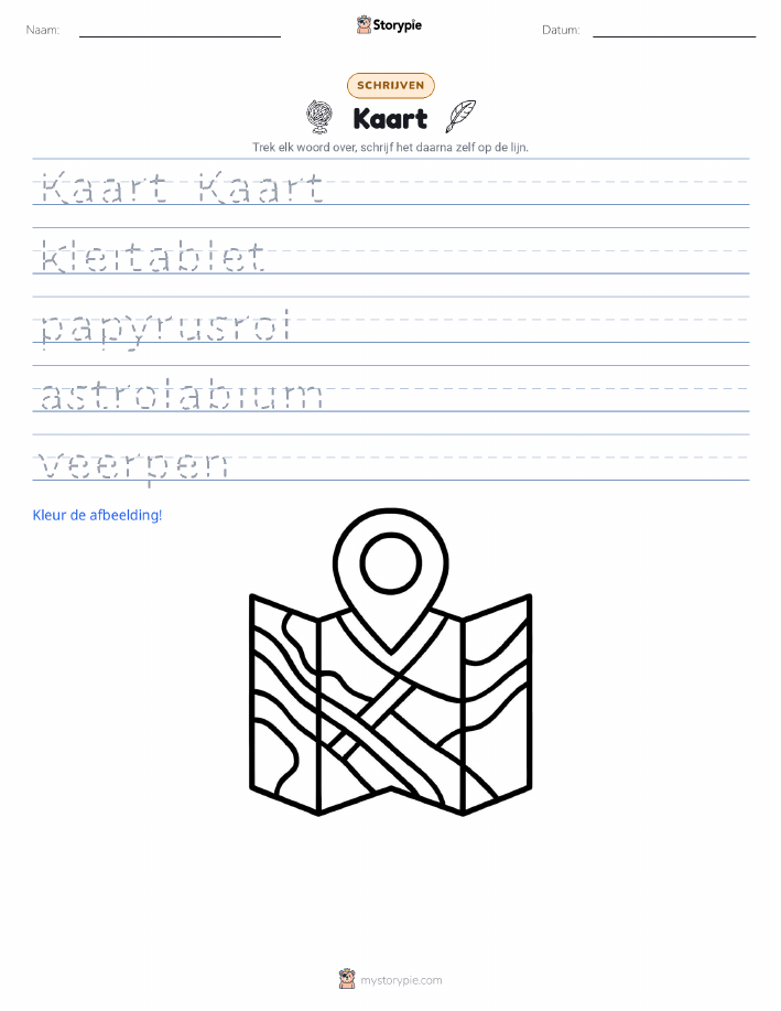 Schrijf Oefening