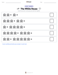 The White House printable worksheet preview