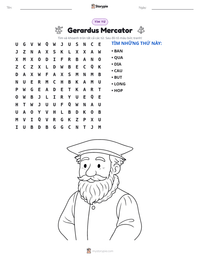 Xem trước tài liệu in sẵn Gerardus Mercator
