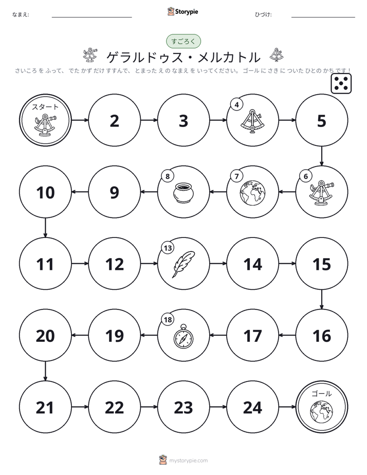 ロール＆ムーブゲーム