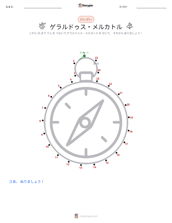 点つなぎ