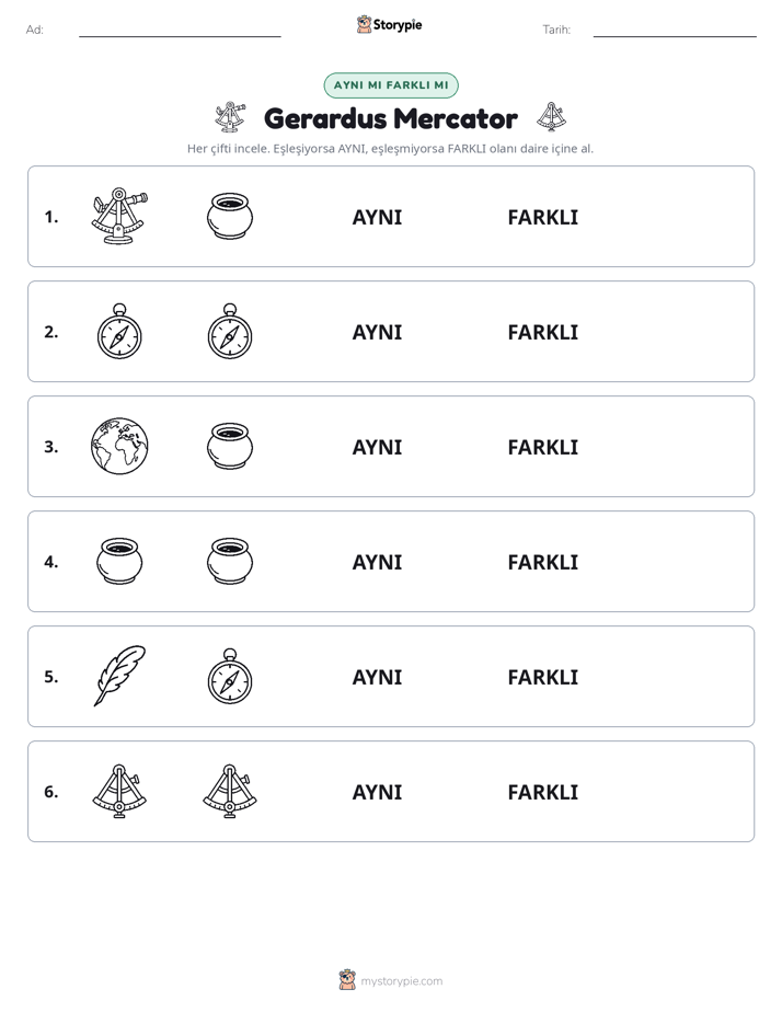 Aynı mı Farklı mı