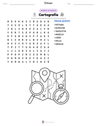 Anteprima della scheda stampabile di Cartografia