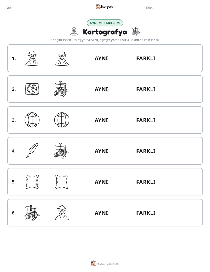 Aynı mı Farklı mı