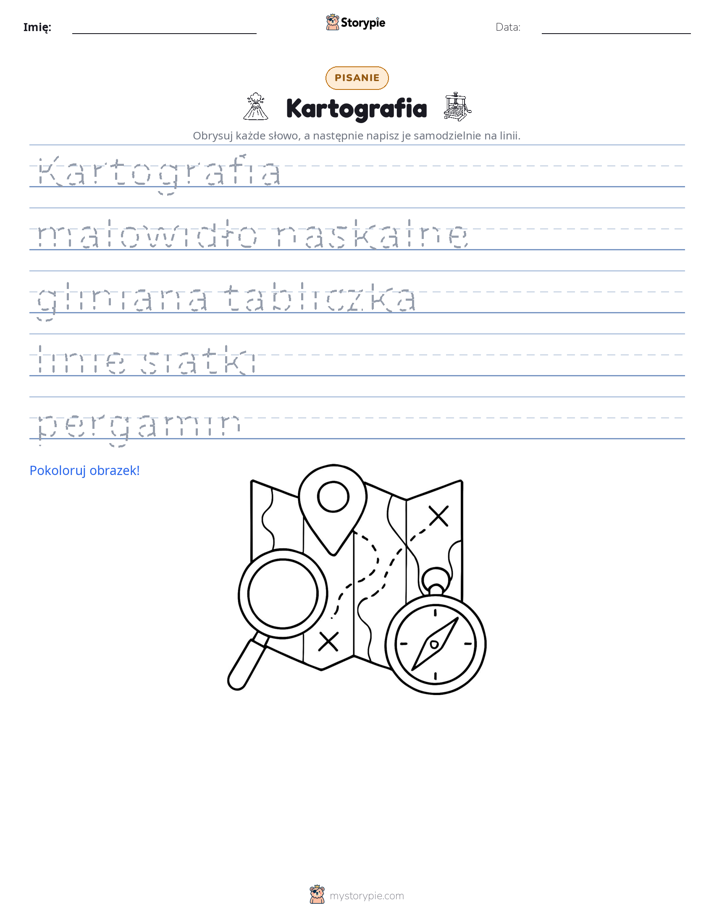 Ćwiczenie Pisania