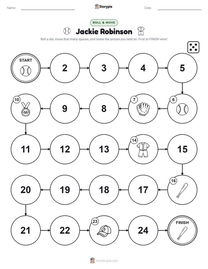 Roll & Move Game