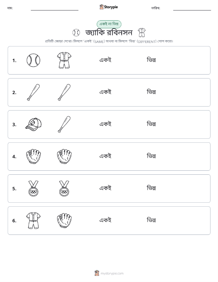 একই বা ভিন্ন