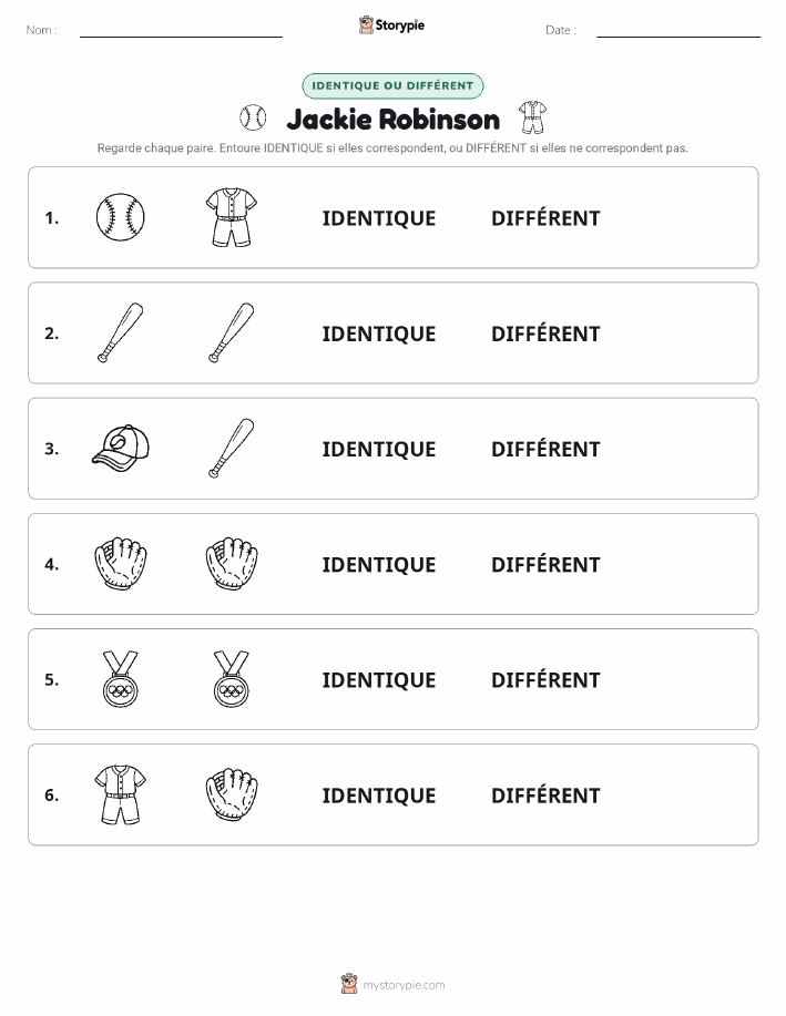 Identique ou Différent