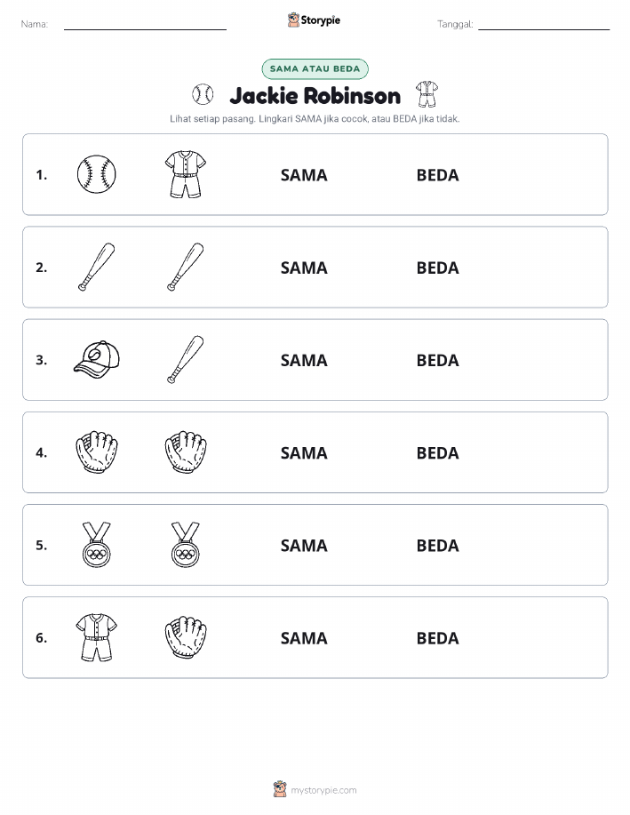 Sama atau Berbeda