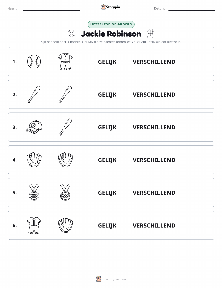 Zelfde of Verschillend