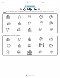 Xem trước tài liệu in sẵn Quả địa cầu