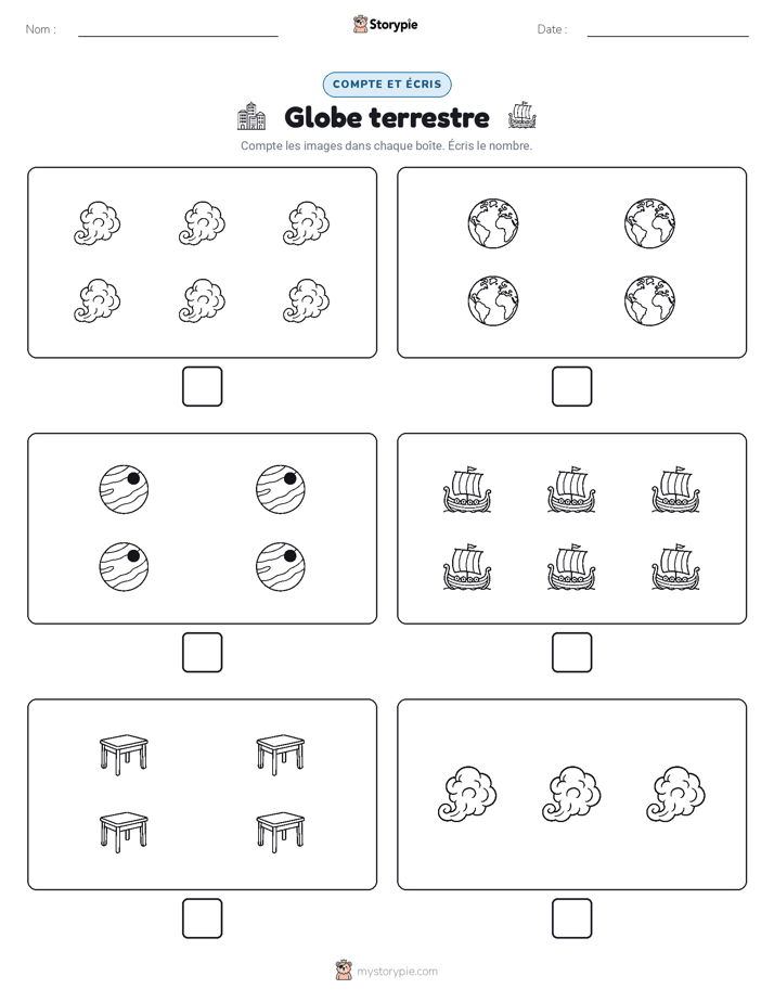 Compter & Écrire