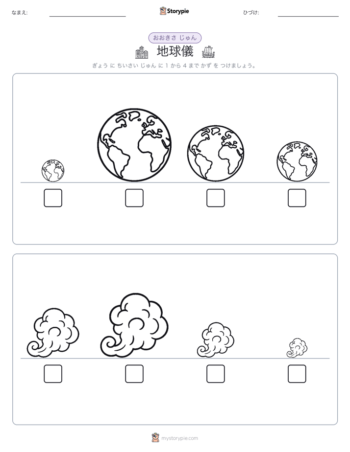 サイズ順