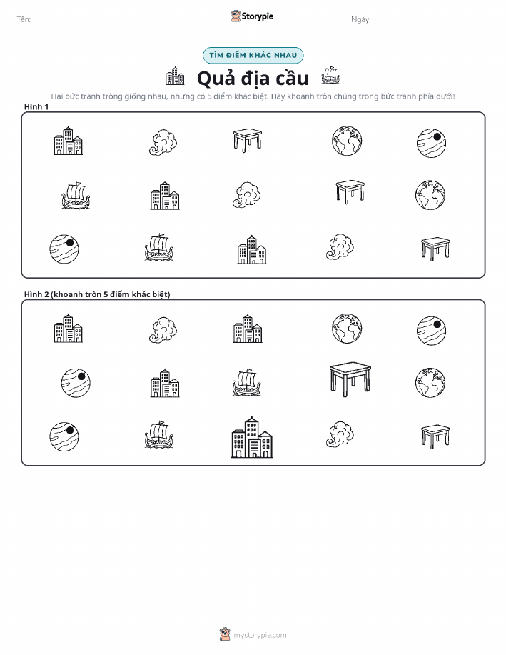 Tìm Sự Khác Biệt