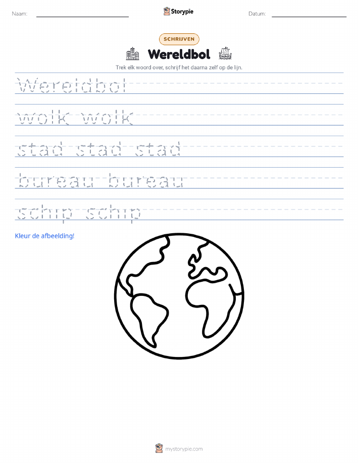 Schrijf Oefening
