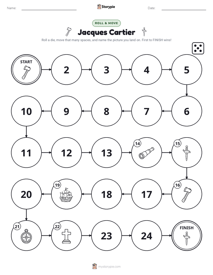 Roll & Move Game