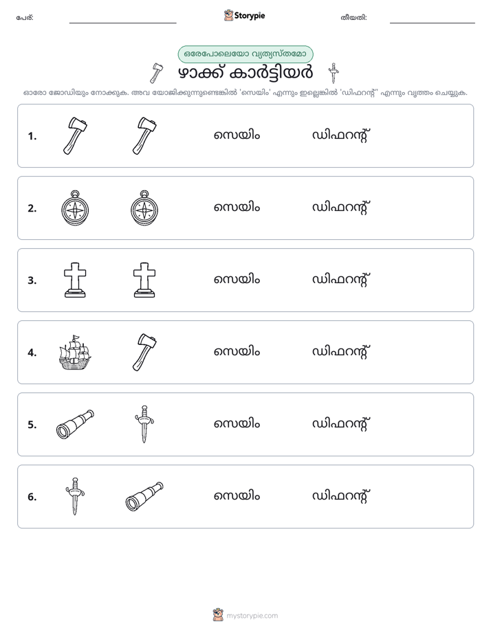 ഒന്നോ വ്യത്യാസമോ