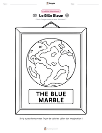 Aperçu de la feuille de travail imprimable La Bille Bleue