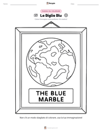 Anteprima della scheda stampabile di La Biglia Blu