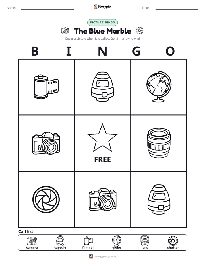 Picture Bingo
