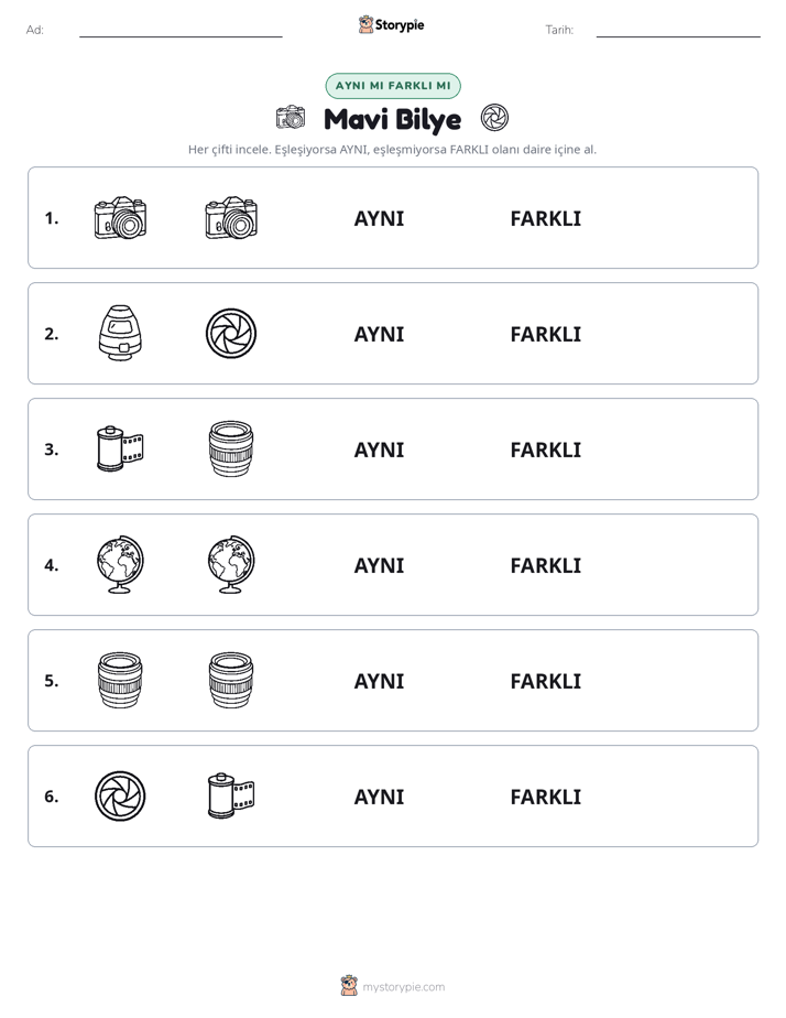 Aynı mı Farklı mı