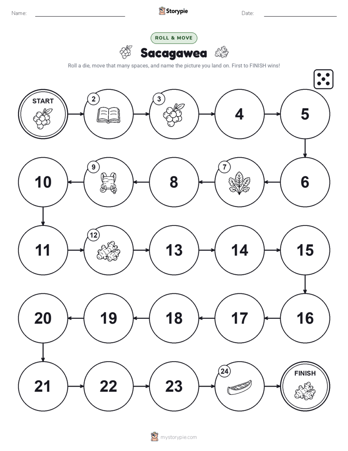 Roll & Move Game
