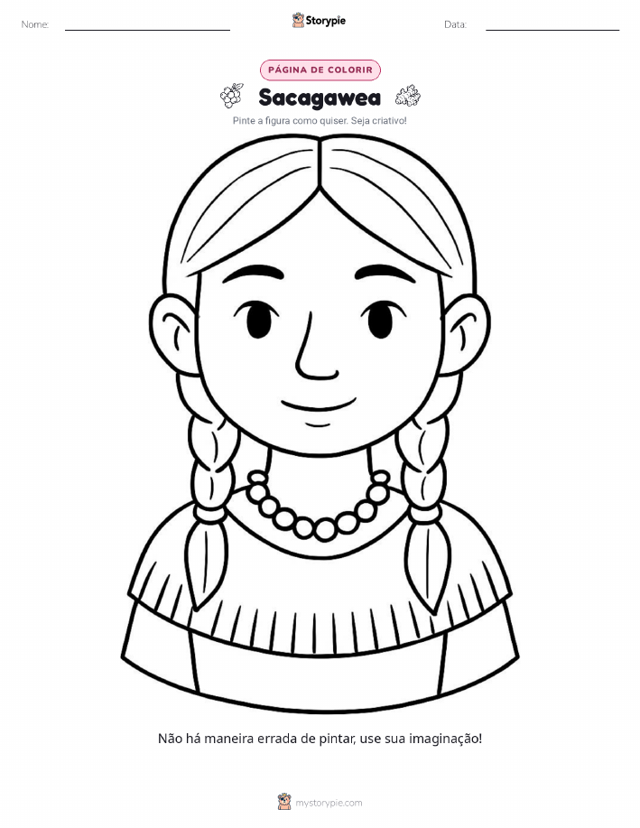 Página para colorir