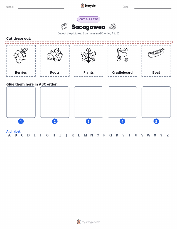 Cut & Paste Alphabet