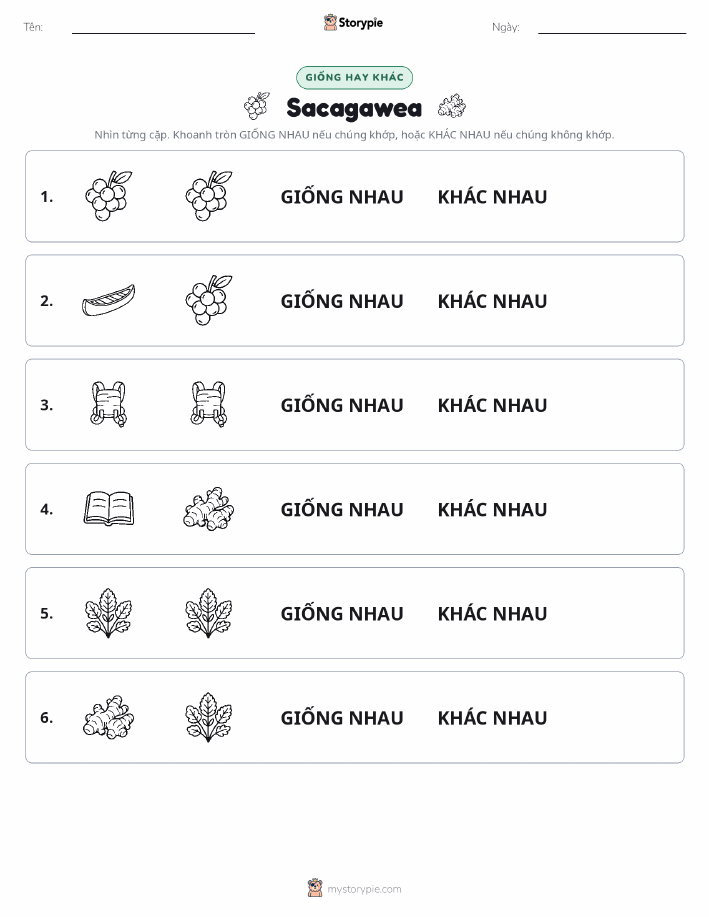 Giống Hay Khác
