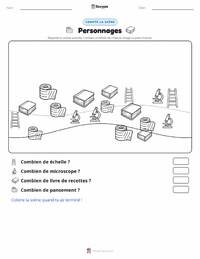 Aperçu de la feuille de travail imprimable Photosynthèse