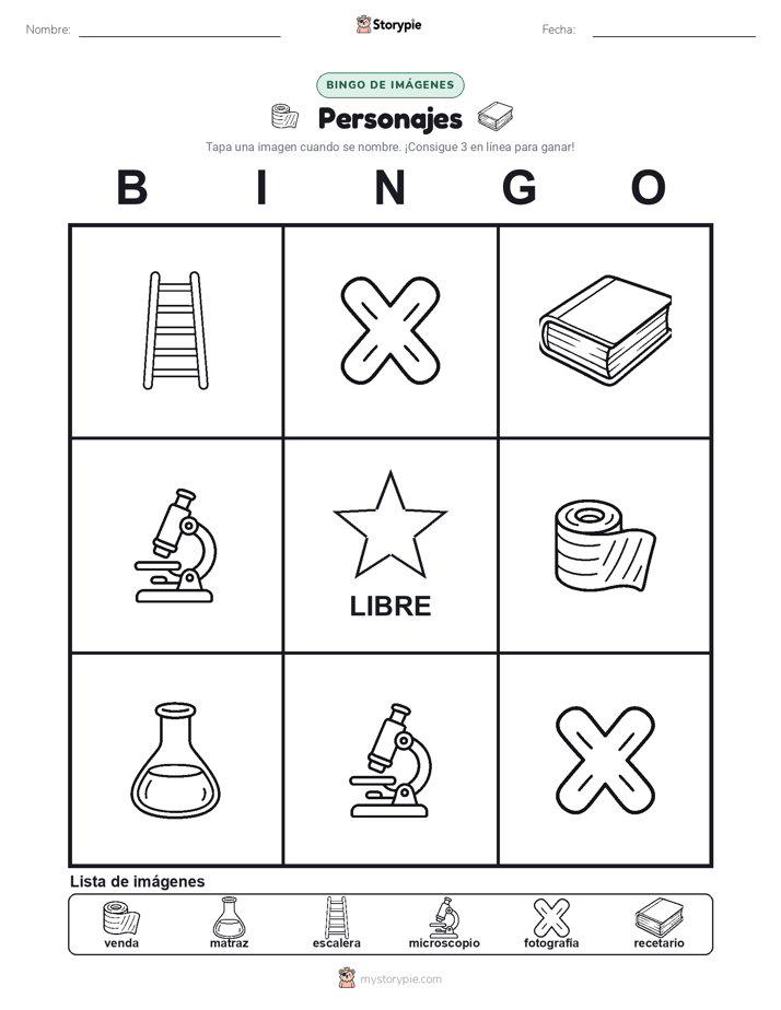 Bingo de Imágenes