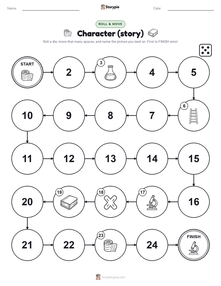 Roll & Move Game