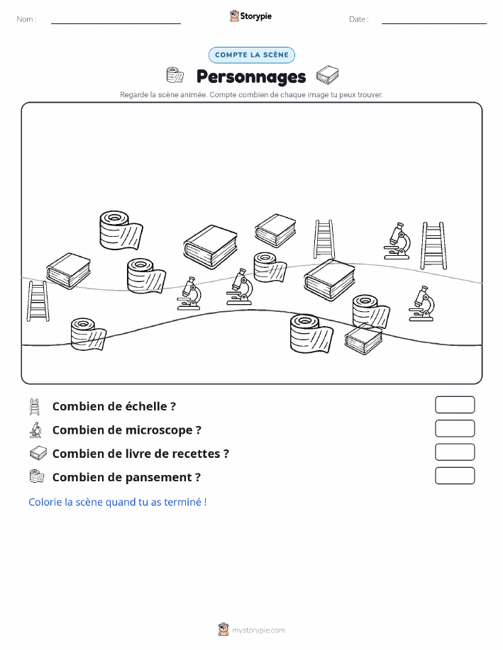 Scène de Comptage