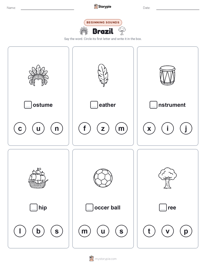 Beginning Sounds