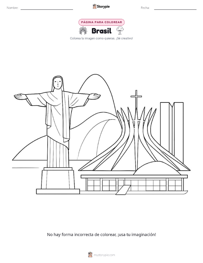 Página para Colorear