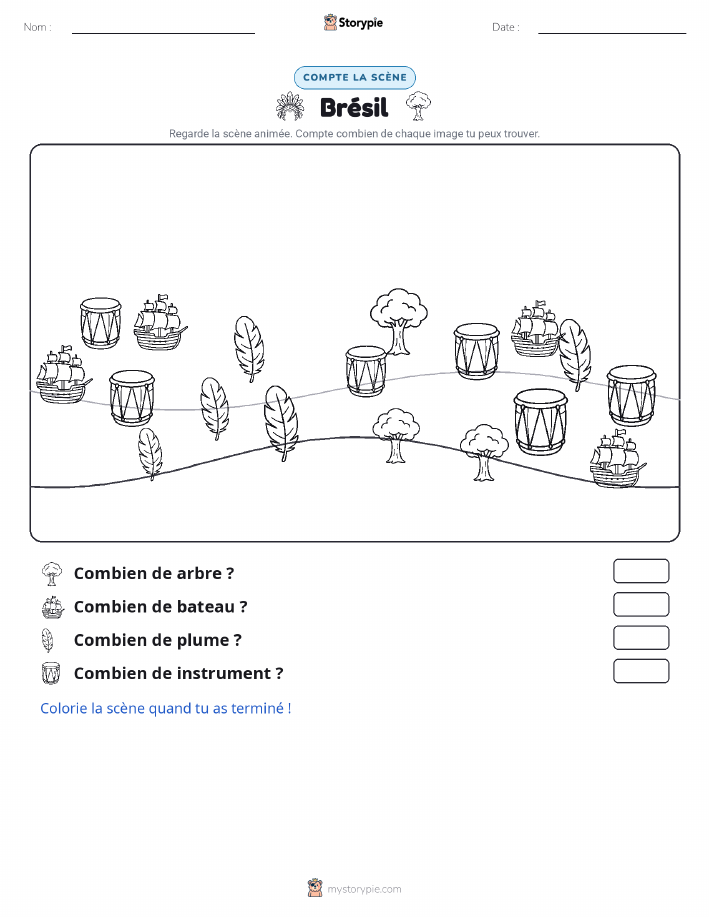 Scène de Comptage