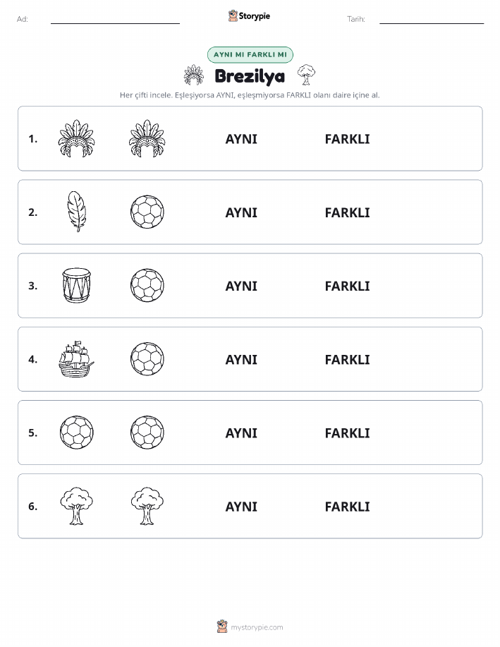 Aynı mı Farklı mı
