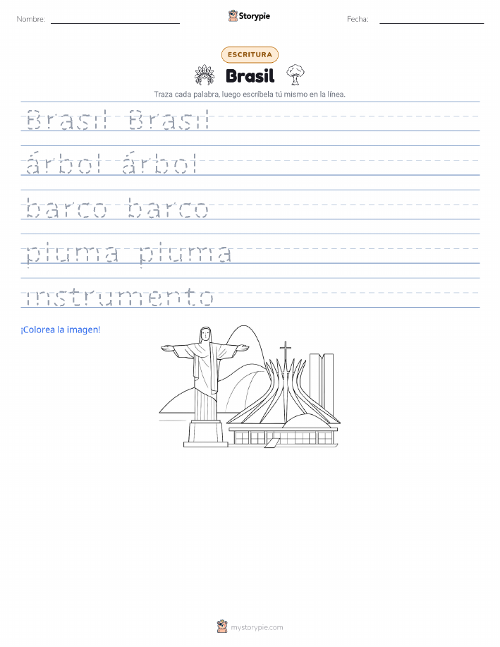 Práctica de Escritura