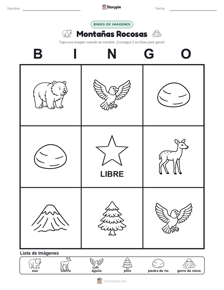 Bingo de Imágenes