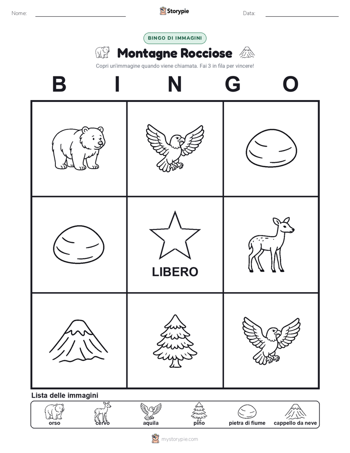 Bingo delle Immagini