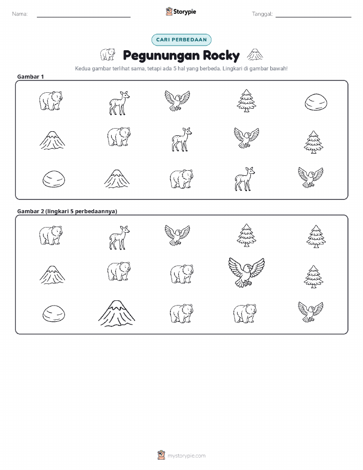 Temukan Perbedaannya