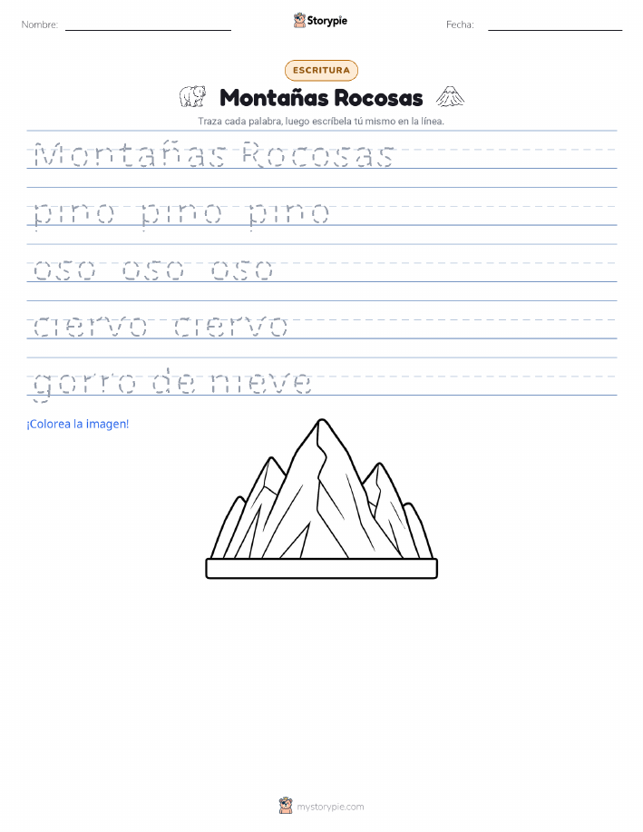 Práctica de Escritura