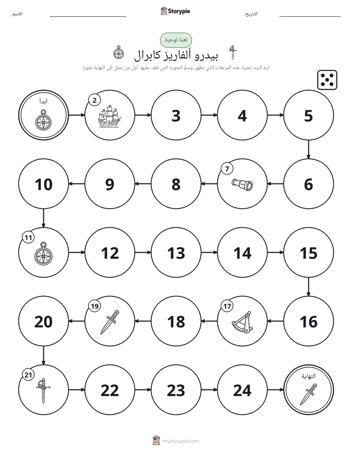 لعبة لف و تحرك