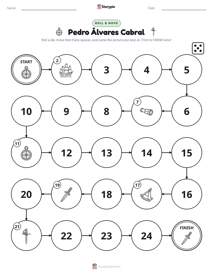 Roll & Move Game
